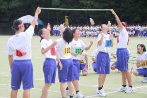 今日は体育祭でした 鶴鳴学園 長崎女子高等学校