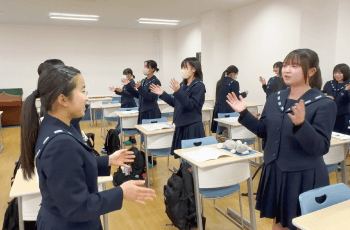 こども系列の授業の様子