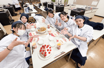 くらし系列の授業の様子