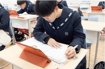 まなび系列の授業の様子