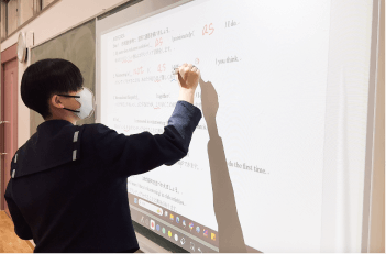 まなび系列の授業の様子